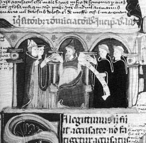 Grgoire IX ordonnant la rpression cathare